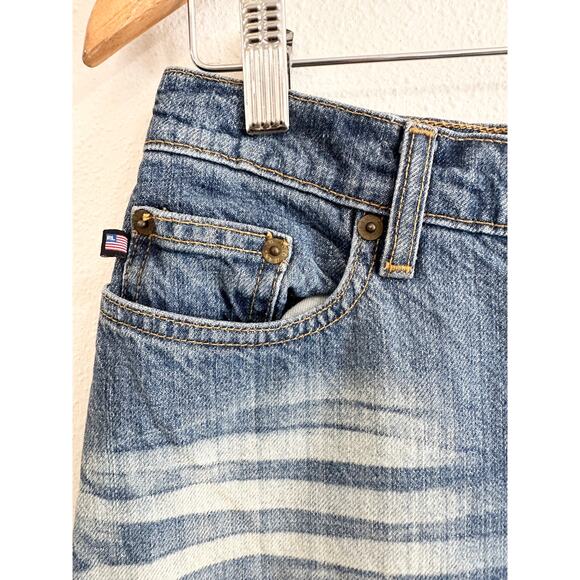 Y2K Polo Ralph Lauren Jean Skirt size 4 - Picture 4 of 9